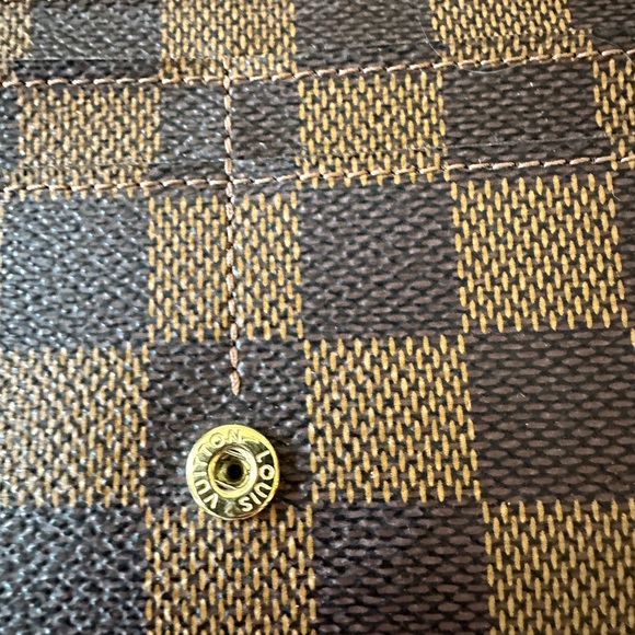 Louis Vuitton damier ebene Sarah wallet - Picture 9 of 16